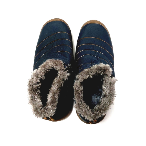 Men/Women Slip On Waterproof Outdoor Anti-Slip Fur Lined Ankle Boot - Picture 3 of 6